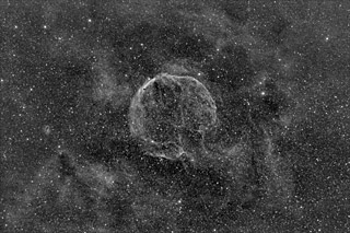 CTB1- A Supernova Remnant - Ha Version