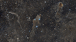 LDN 1235, LDN1251, and vdb152 - Dusty Nebulae in Cepheus