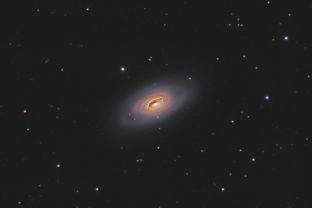 M64 - the Black Eye Galaxy in Coma Berenices