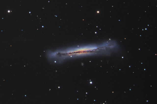 NGC 3628 - the 3rd Galaxy in the Leo Triplet (reprocessed)