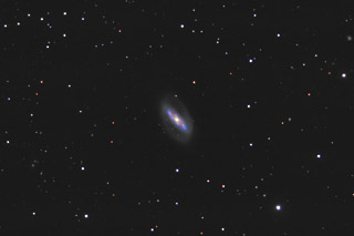 NGC 5377 - A Barred Spiral Galaxy in Canes Venatici