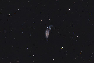 NGC 5395 and NGC 5394 - the Heron Galaxy