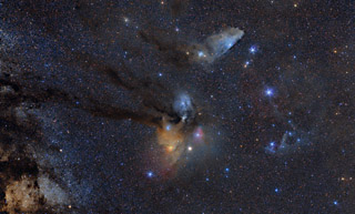 25 degrees of the Rho Ophiuchi Cloud Complex